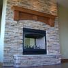 Custom fireplace.  Odessa project.